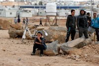 أطفال سوريون في مخيم الزعتري ـ رويترز