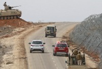 دورية للقوات المسلحة الأردنية على الحدود مع سوريا لمنع تهريب المخدرات - AFP