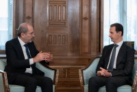 بشار الأسد يلتقي وزير خارجية الأردن أيمن الصفدي ـ تويتر
