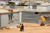 أطفال في مخيم الزعتري بالأردن