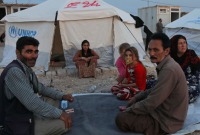 لاجئون سوريون في إربيل