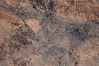 صورة فضائية لدمشق
