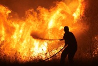 نائب يوناني يحرض على طالبي اللجوء ويتهمهم بحرائق الغابات