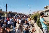 مئتات المتظاهرين في بلدة معبدة احتجاجاً على ارتفاع أسعار المازوت - إنترنت