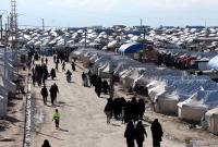 مخيم الهول في شمال شرقي سوريا