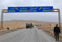 الطريق الواصل بين محافظتي دمشق ودير الزور - AFP