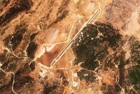 صورة بالأقمار الصناعية للمطار الذي أقامته إيران في الجنوب اللبناني