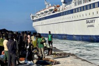 المهاجرون في جزيرة لامبيدوزا