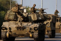 دبابة تابعة للجيش الإسرائيلي