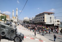 إصابة عشرات الفلسطينيين بمواجهات مع جيش الاحتلال الإسرائيلي في حوارة