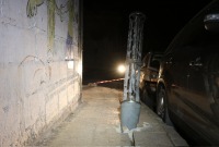 بقايا حاضنة قنابل عنقودية صاروخية نوع 9m55k قصف بها النظام ترمانين بريف إدلب ـ الدفاع المدني