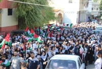 تظاهرات في مخيمات الفلسطينيين في لبنان