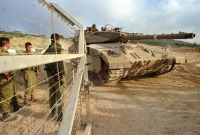 دبابة تابعة لجيش الاحتلال الإسرائيلي