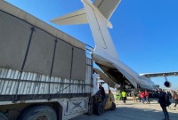 المساعدات الإنسانية عبر مطار دمشق