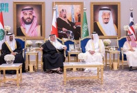 ولي عهد البحرين ورئيس الوزراء الشيخ سلمان بن حمد آل خليفة يصل لحضور قمة منظمة التعاون الإسلامي في الرياض