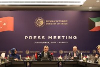 وزير التجارة التركي عمر بولات في الكويت (تويتر)