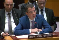 الحكم دندي القائم بالأعمال بالنيابة لوفد النظام السوري الدائم لدى الأمم المتحدة