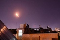 قصف إسرائيلي على دمشق - أ ف ب