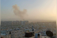 صور متداولة لدخان تصاعد في العاصمة دمشق