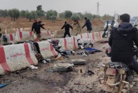 انفجار على حاجز للشرطة في مدينة اعزاز - متداول