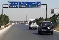 طريق حمص لبنان
