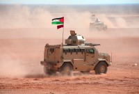 آلية تابعة للجيش الأردني