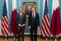 وزير خارجية قطر ونظيره الأميركي