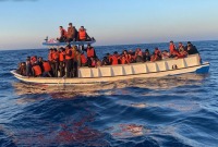 قوارب اللاجئين السوريين في لبنان