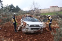 حادث سير في شمال غربي سوريا - الدفاع المدني