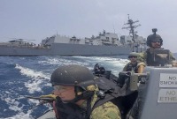 القوات الأميركية في البحر الأحمر