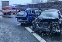 حادث سير سابق بالقرب من مدينة سانت بولتن في النمسا - إنترنت