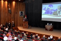 جانب من الفعاليات التي أقامتها السفارة الإيرانية بدمشق بذكرى مقتل سليماني - 8 كانون الثاني 2024