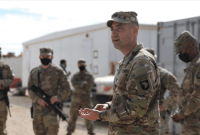 جنود أميركيون في قاعدة تاور 22 في الأردن