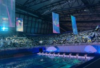 افتتاح بطولة العالم للألعاب المائية 2024 في الدوحة