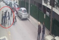 لحظة طعن الفتى السوري عبد الله علو في مدينة بورصة
