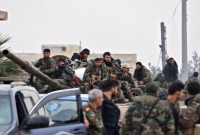 عناصر من قوات النظام السوري في درعا (فرانس برس)