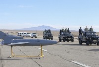 مناورة للطائرات بدون طيار أجراها الجيش الإيراني في سمنان بإيران في 5 يناير 2021. (تصوير الجيش الإيراني)