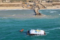 مساعدات إنسانية في طريقها إلى غزة عبر الممر البحري ـ رويترز