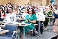 أطباء سوريون في المؤتمر السنوي الثاني لـ "جمعية الأطباء والصيادلة السوريين" في ألمانيا - أيلول 2023 (فيس بوك)