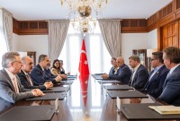 اجتماع الخارجية التركية مع وفد النواب الأميركي