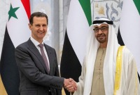 بشار الأسد ومحمد بن زايد