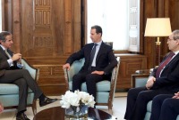 بشار الأسد مع مدير الوكالة الدولية للطاقة الذرية