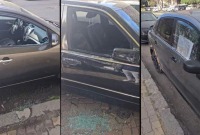 تكسير زجاج سيارات في دمشق - (فيس بوك)