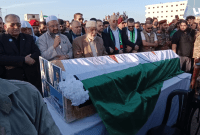 الصلاة على جثمان اللواء محمد فارس - تلفزيون سوريا