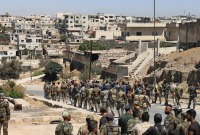 عناصر من قوات النظام في درعا البلد ـ أرشيف ـ AFP