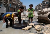 البلدة على شفا كارثة.. الصرف الصحي يتسرب إلى شوارع ومنازل السبينة بريف دمشق