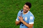 سواريز يبكي بعد خروج الأوروغواي من كأس العالم