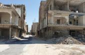 الدمار في حي الحجر الأسود جنوبي دمشق (تويتر) 