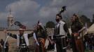 احتفالات الأهالي بعيد الـ"أكيتو" في الحسكة شمالي سوريا، 1 نيسان 2023 (تلفزيون سوريا)