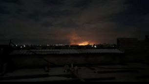 استهداف إسرائيلي لمطار حلب الدولي (متداول)